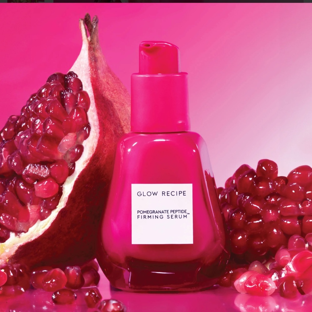 GLOW RECIPE POMEGRANATE PEPTIDE FIRMING SERUM! NIB!